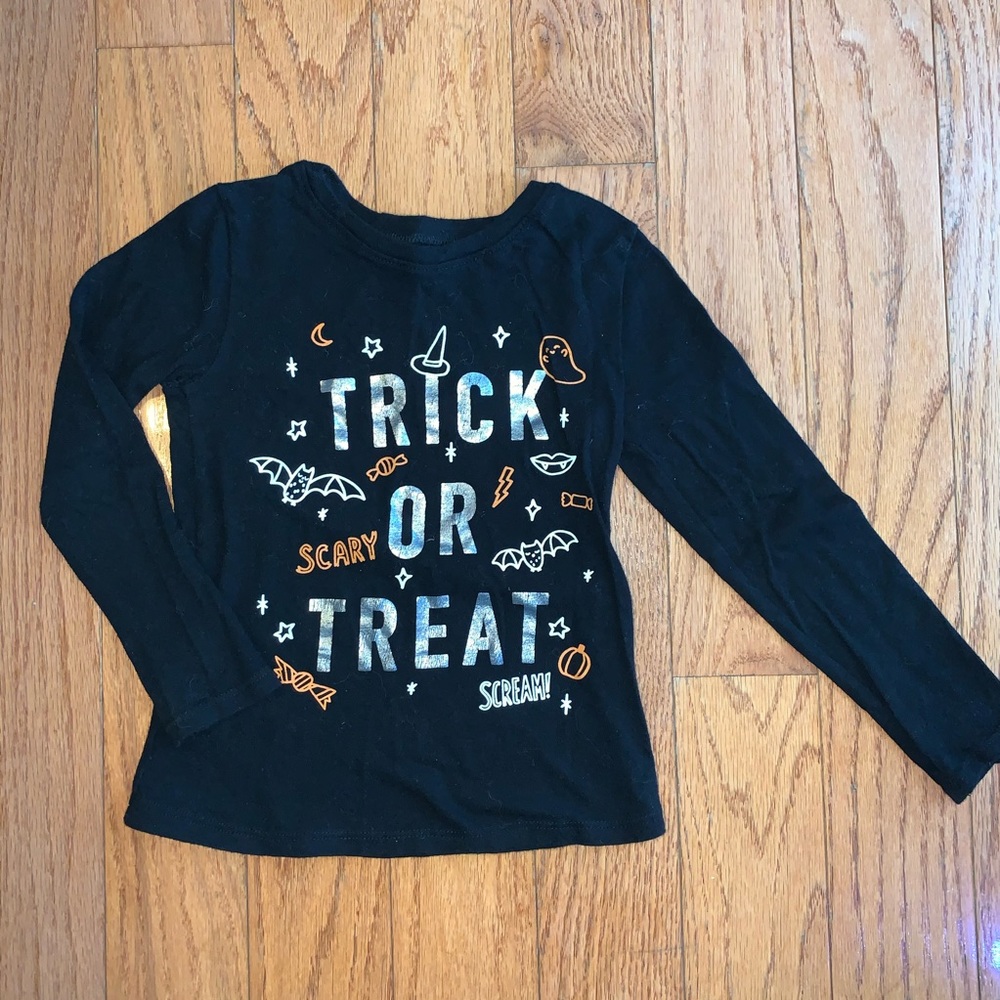 Trick or Treat Halloween Matching Sibling Shirt